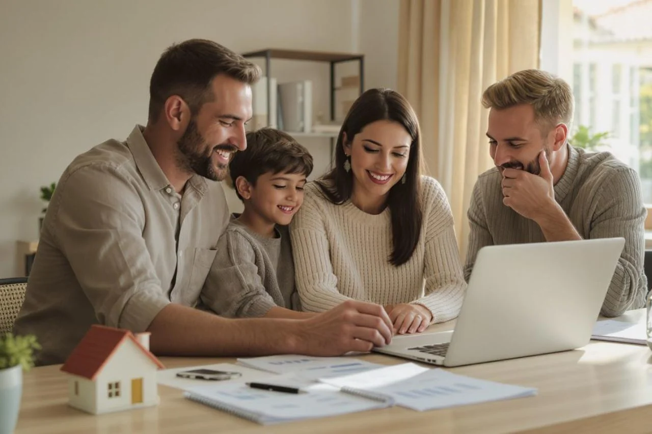 Family Financial Planning Article Image Prompt