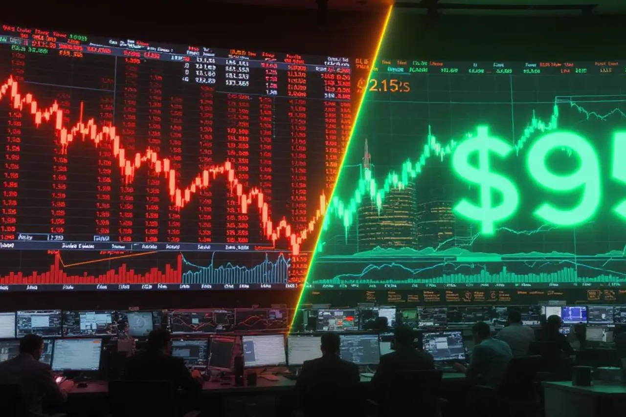 Market Wrap as Stocks Slide and Brent Oil Reaches $95
