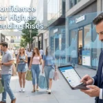 Consumer Confidence Near Two Year High as Spending Rises